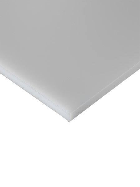 24 X 48 24 Width 1/2 Thickness Sheet High Density Polyethylene 48 Length by Technology Island HDPE Opaque White Standard Tolerance 