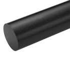 Acetal Black Rod 120mm dia x 90mm