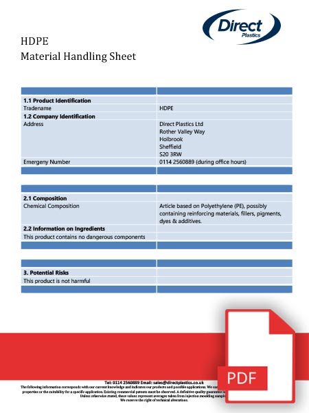 HDPE / UHMWPE HSE Sheet