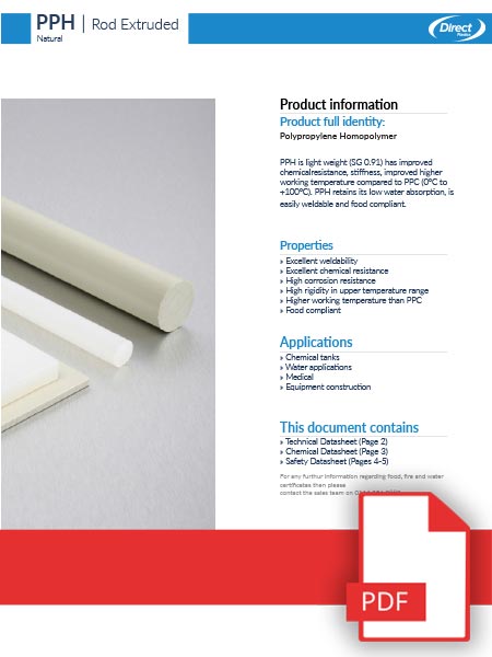 Polypropylene Rod Data Sheet