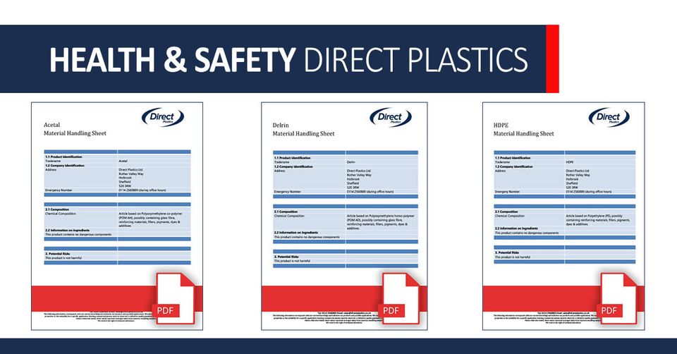 Health & Safety Materials Handling Sheets