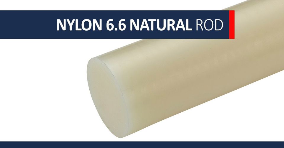 Nylon 6.6 White Rod